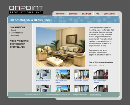 image of website design